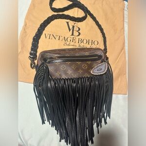 Vintage Boho Louis Vuitton Crossbody Bag